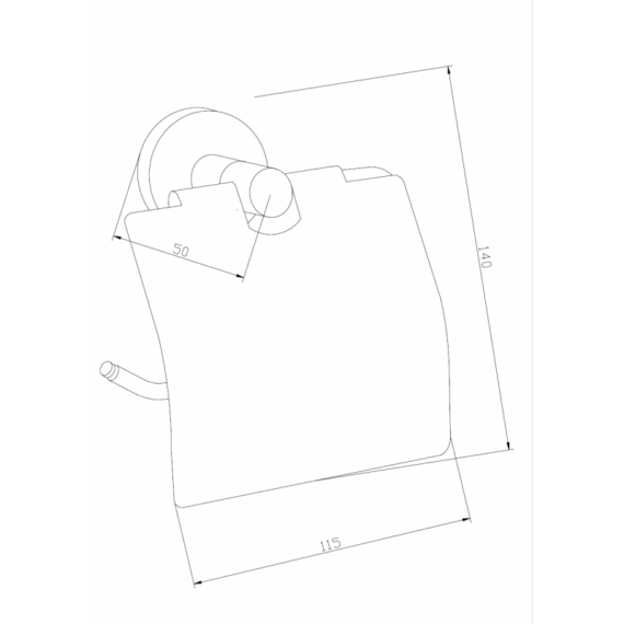 Remo2 wc papír tartó