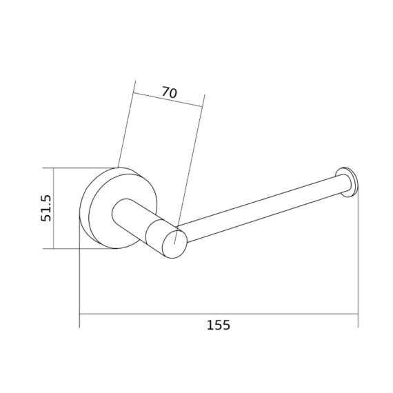 Remo wc papír tartó