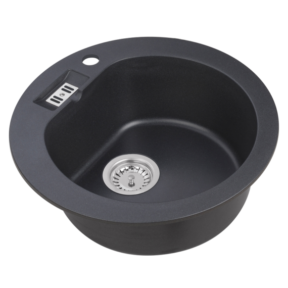 Malibu 10 kerek gránit mosogató 3d