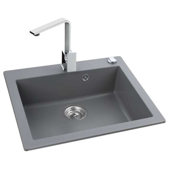 MOJITO 60 egymedencés gránit mosogató 3d csappal