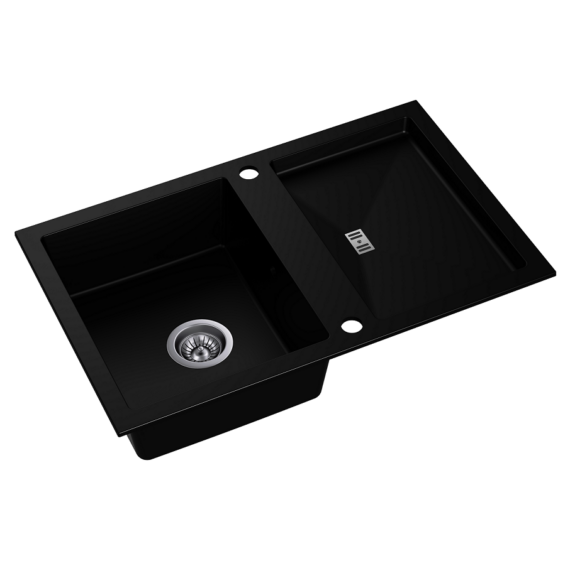 SLIDE 40 egymedencés gránit mosogató csepptálcával