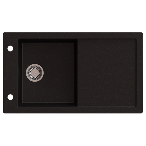 TRAMONTANA egymedencés gránit mosogató csepptálcával