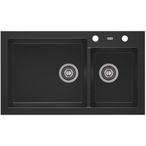A-POINT 140 kétmedencés gránit mosogató