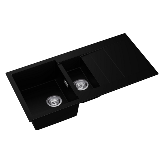 CASCADA 150 egymedencés gránit mosogató 3d