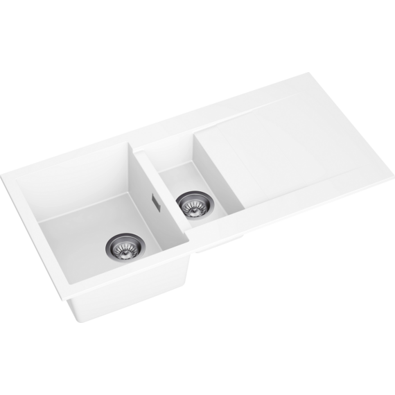 CASCADA 150 egymedencés gránit mosogató 3d