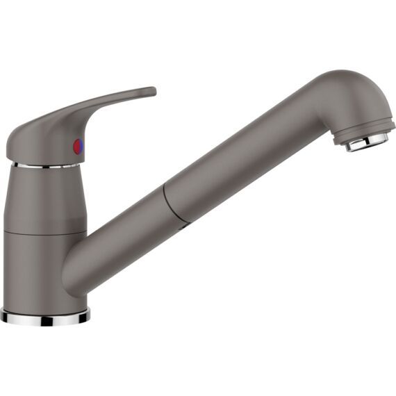 BLANCO DARAS-S álló konyhai csaptelep, kihúzható fejjel, vulkánszürke