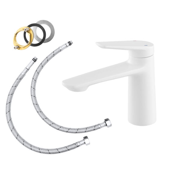 Evo fürdőszobai mosdó csaptelep fehér