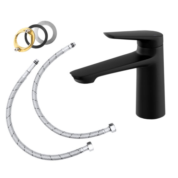 Evo fürdőszobai mosdó csaptelep fekete