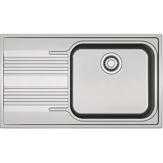 FRANKE SMART SRX 611-86-LB egymedencés inox mosogató, szifonnal, balos