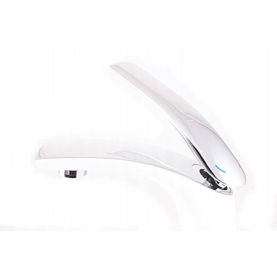 Éder fürdőszobai magasított csaptelep fehér-króm