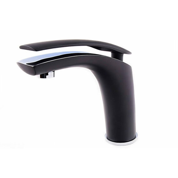 Éder fürdőszobai mosdó csaptelep fekete-króm