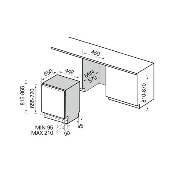 MIDEA MID45S110-HR méret