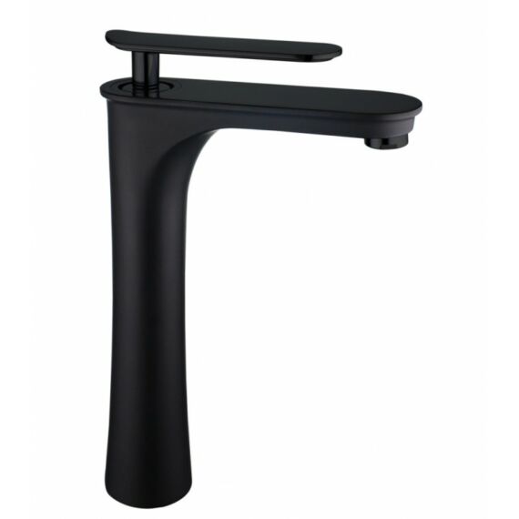Trinity magasított fürdőszobai mosdó csaptelep fekete