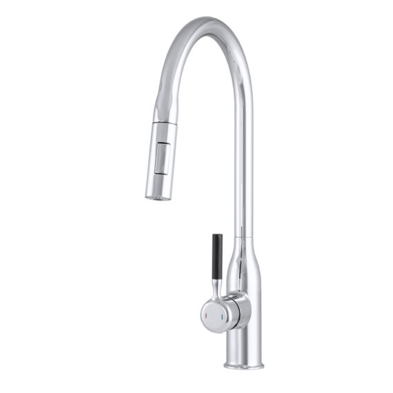 Rony konyhai csaptelep króm