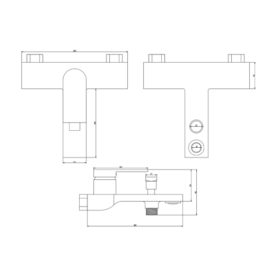 Rossa kádtöltő csaptelep króm
