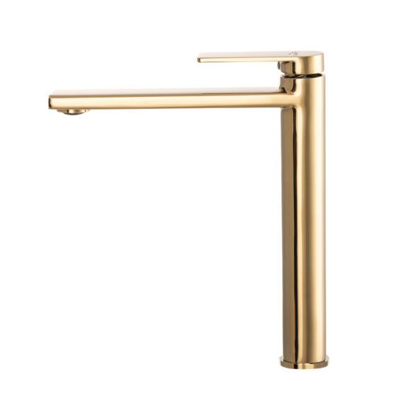 Rossa fürdőszobai mosdó csaptelep magas arany