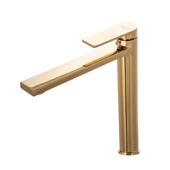 Rossa fürdőszobai mosdó csaptelep magas arany