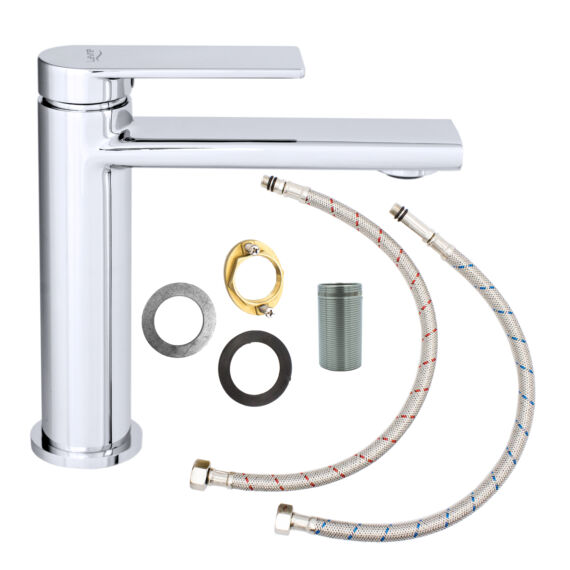 Rossa fürdőszobai mosdó csaptelep króm