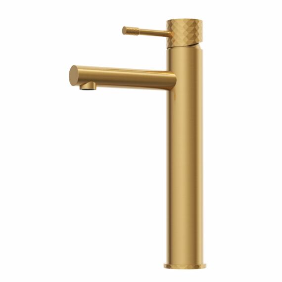 Roy Pro magas fürdőszobai mosdó csaptelep szálcsiszolt arany