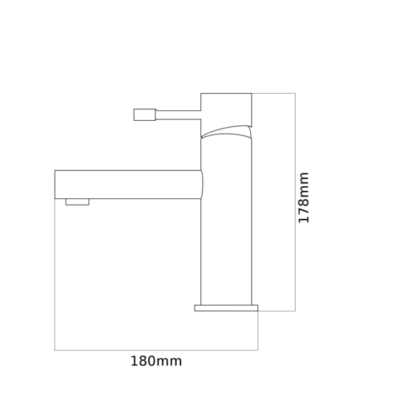 Roy Pro fürdőszobai mosdó csaptelep méretek