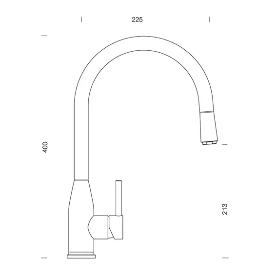 Schock Kavus Ext konyhai csaptelep tech
