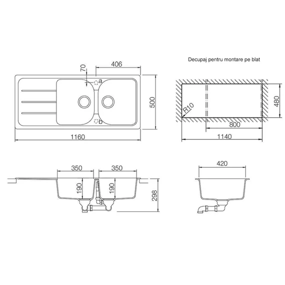 SCHOCK Formhaus D-200 Cristalite méret
