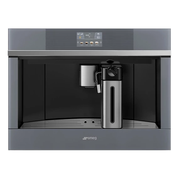 SMEG TELJESEN AUTOMATA KÁVÉFŐZŐ, Linea design, szürke