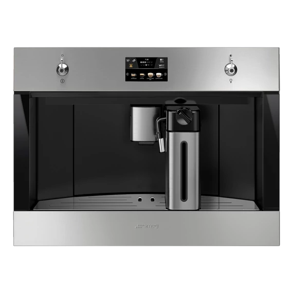 SMEG TELJESEN AUTOMATA KÁVÉFŐZŐ, Classic design, inox