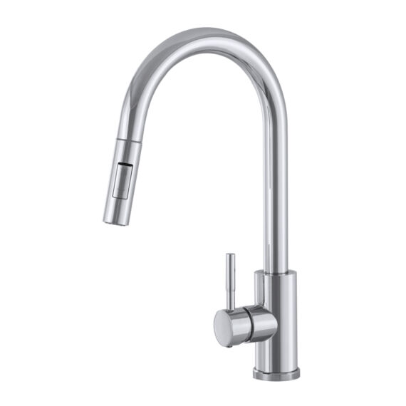 Taru Slim konyhai csaptelep króm