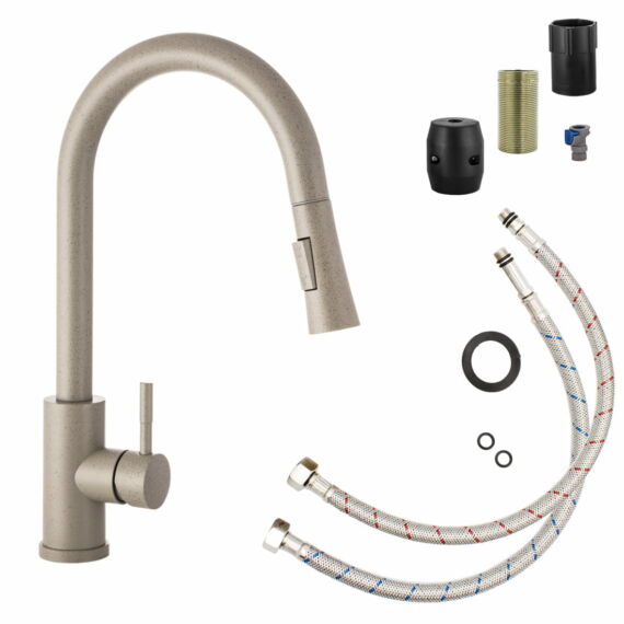 Taru Slim konyhai csaptelep bézs