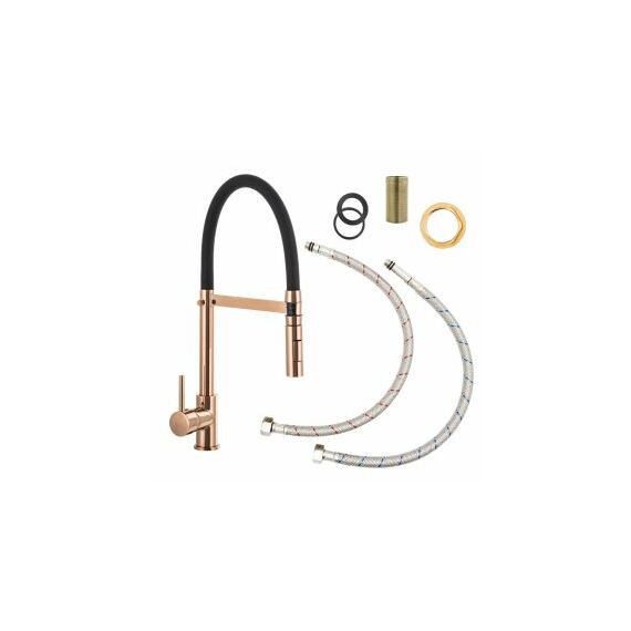 Vento konyhai csaptelep rose gold