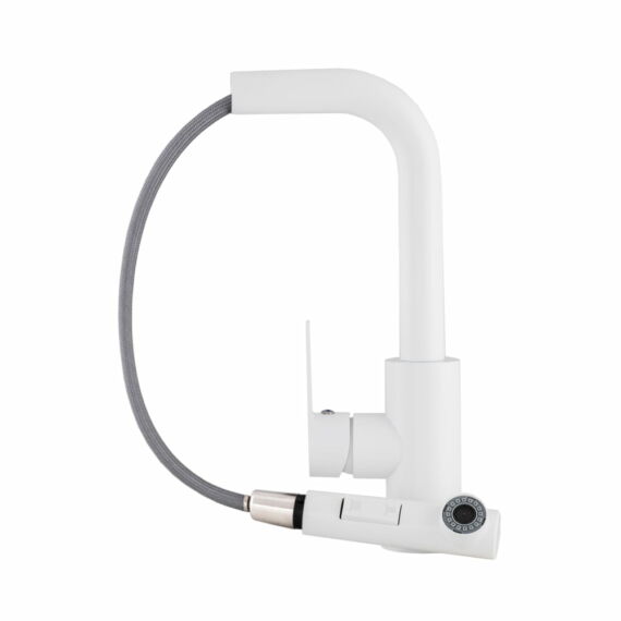 Side 2 konyhai csaptelep fehér