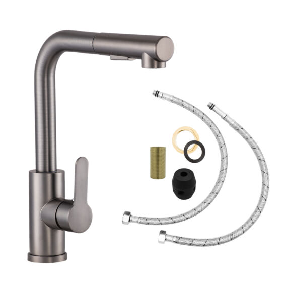 Side 2 konyhai csaptelep grafit