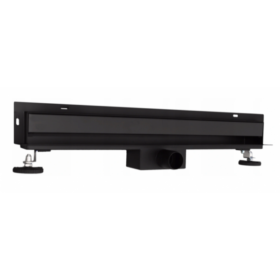 Mexen Flat wall süllyesztett oldalfali zuhanylefolyó fekete