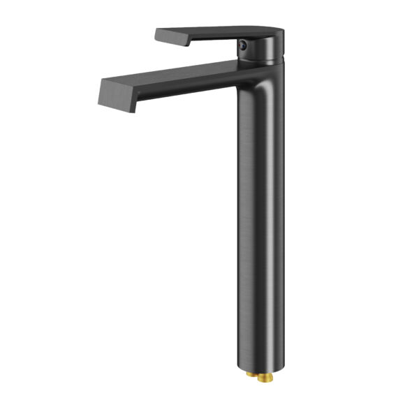 Axel magasított fürdőszobai mosdó csaptelep gun grey