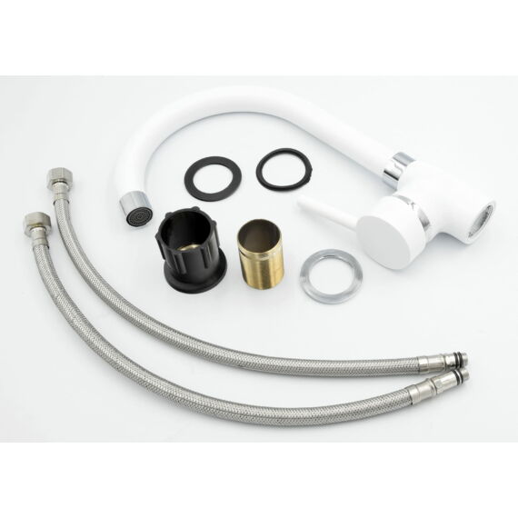 Beta konyhai csaptelep fehér