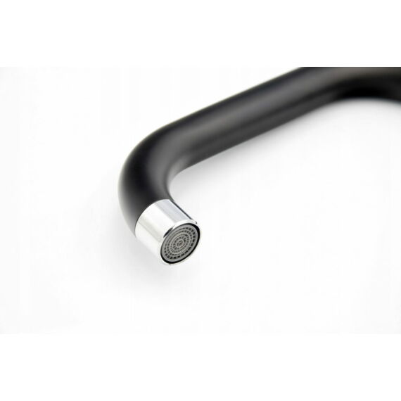 Steel konyhai csaptelep fekete