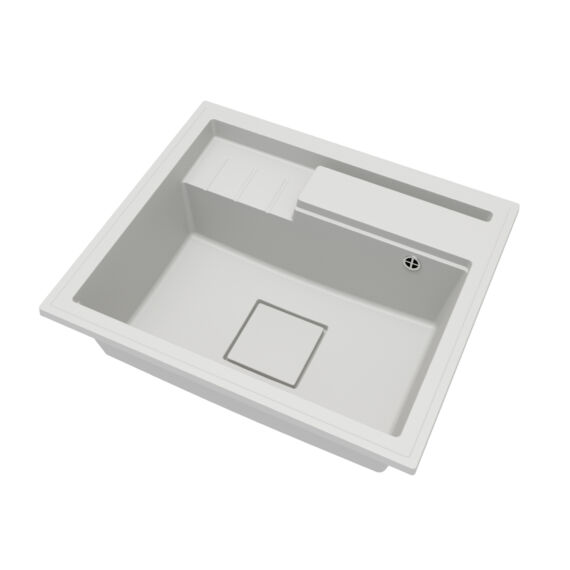 ELITE 6052 egymedencés gránit mosogató automata dugóemelő