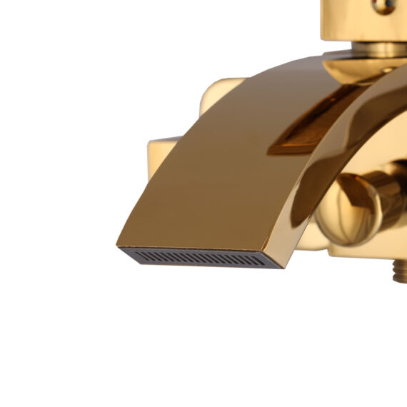 Kaskada fürdőszobai kádtöltő csaptelep arany