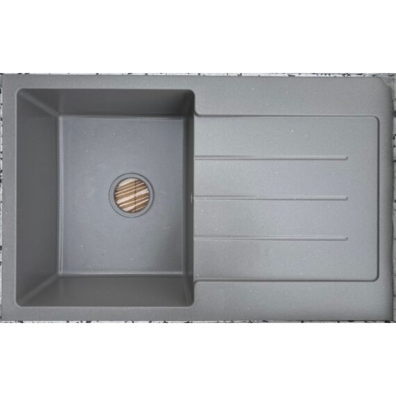 Roxy gránit mosogató FALI CSAPHOZ szürke