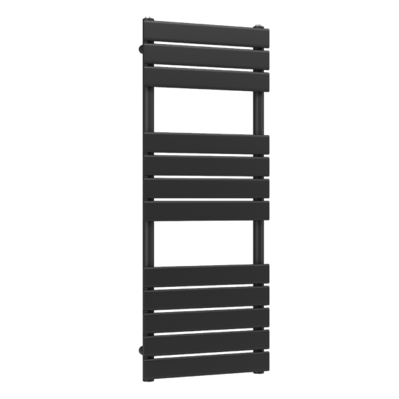 Design classic törölközőszárító radiátor 45cm x 120cm, fekete