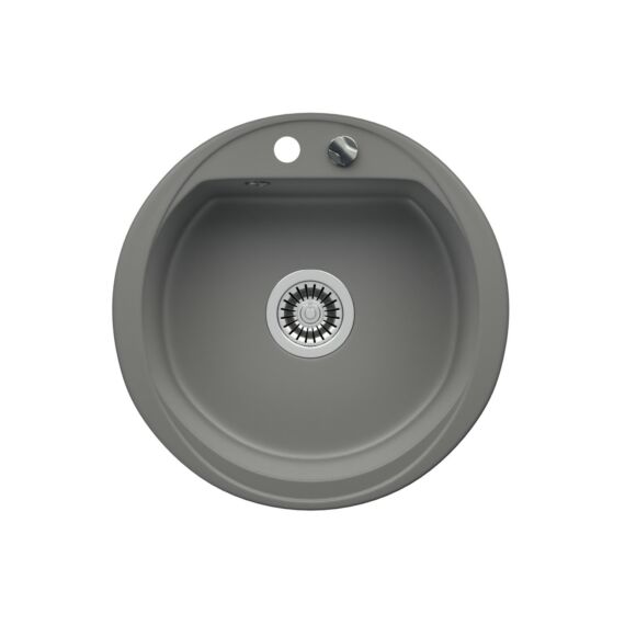 Don kerek gránit mosogató automata dugóemelő