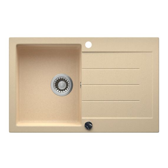 Roxy egymedencés gránit mosogató csepptálcával