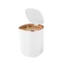 Kép 1/3 - Gamma konyhai hulladéktároló, szenzoros, fehér-rose gold