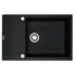 Kép 1/2 - FRANKE MARIS MRG 611-78-XL egymedencés gránit mosogató automata dugóemelő, szifonnal, fekete