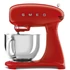 Kép 1/7 - SMEG KONYHAI ROBOTGÉP, 50-es évek retrodesign,  test és talp piros