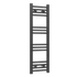 Kép 1/4 - Törölközőszárító radiátor, Basic 30cm x 120cm, fekete