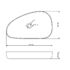 Kép 3/3 - aszimmetrikus ovális