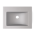 Kép 1/4 - PRIMO gránit mosdókagyló szürke színben