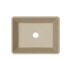 Kép 2/4 - KLARA pultra építhető gránit mosdókagyló bézs színben